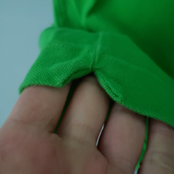 Lacoste France Men's EU 7/US XXL S/S Green 2 Button Pique Polo - Picture 7 of 7